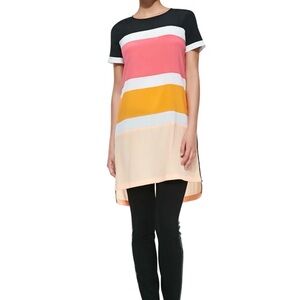DKNY Colorful Striped Women's Top